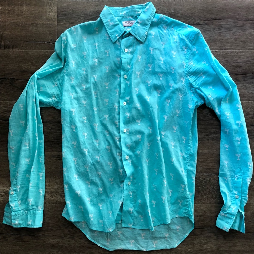 ZARA Vtinage Shirt - Med